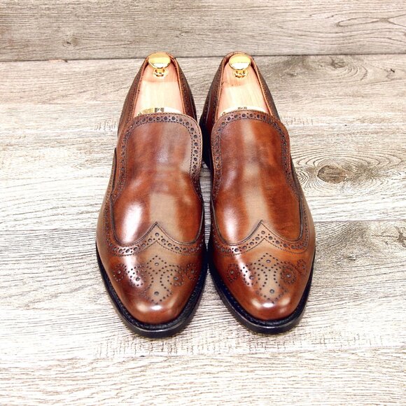 * NIB * $395 Allen Edmonds SAPIENZA Dress Loafer 10.5 B Narrow * add $15 Trees main image 12